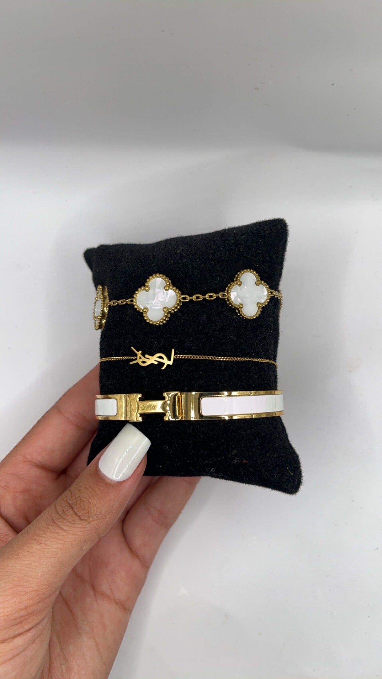 Ysl White Set