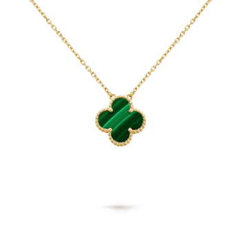 FOUR-LEAF CLOVER NECKLACE LAVISH - GREEN