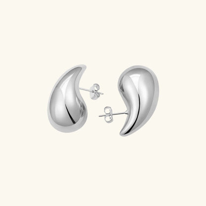Gold Water Drop Earrings